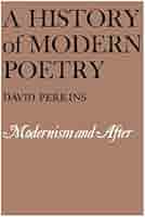 Amazon.com: A History of Modern Poetry, Volume II: Modernism